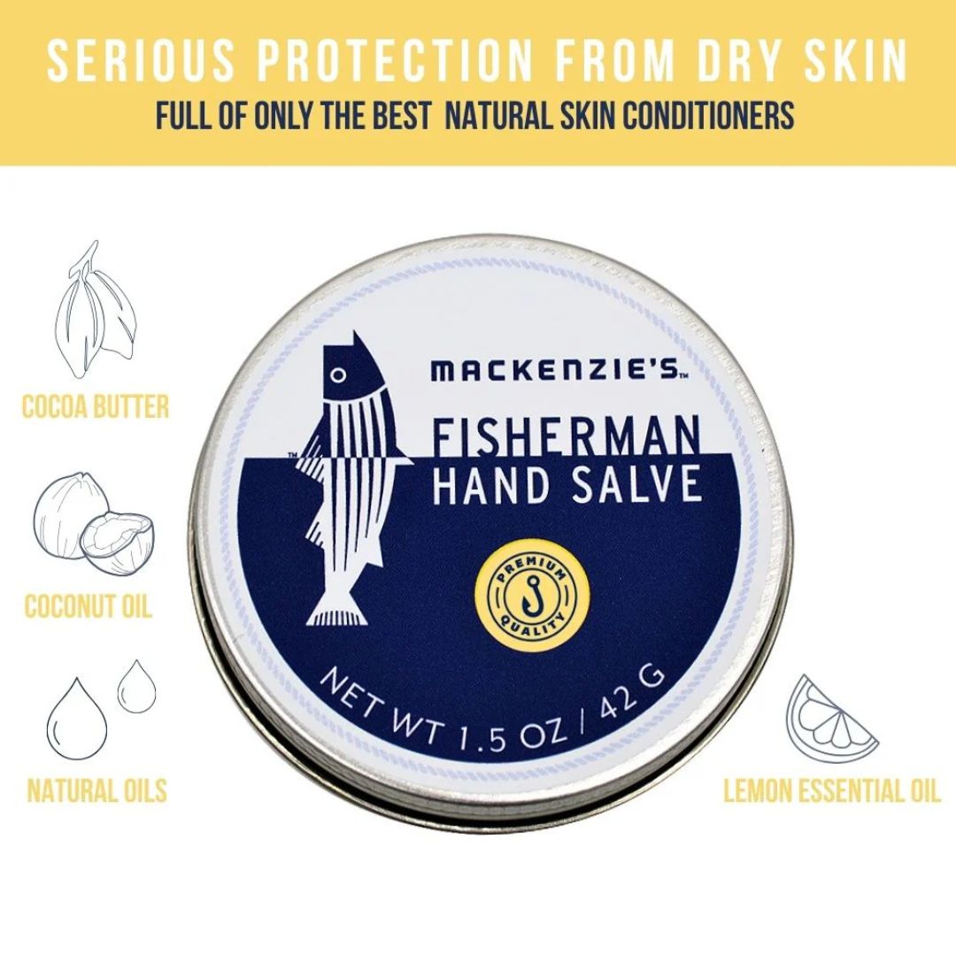 Fisherman Hand Salve – Mackenzie’s – 1.5 oz